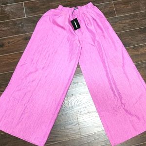 High waisted flowy pants